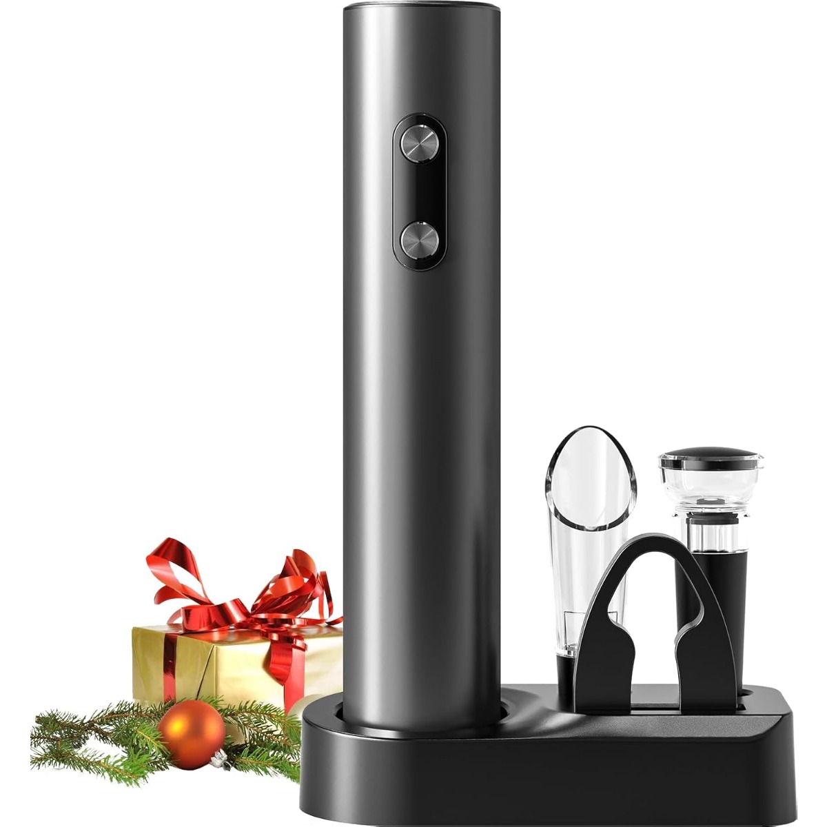 Wine Opener Electric - Ensemble d'ouvre-bouteille de vin électrique, avec