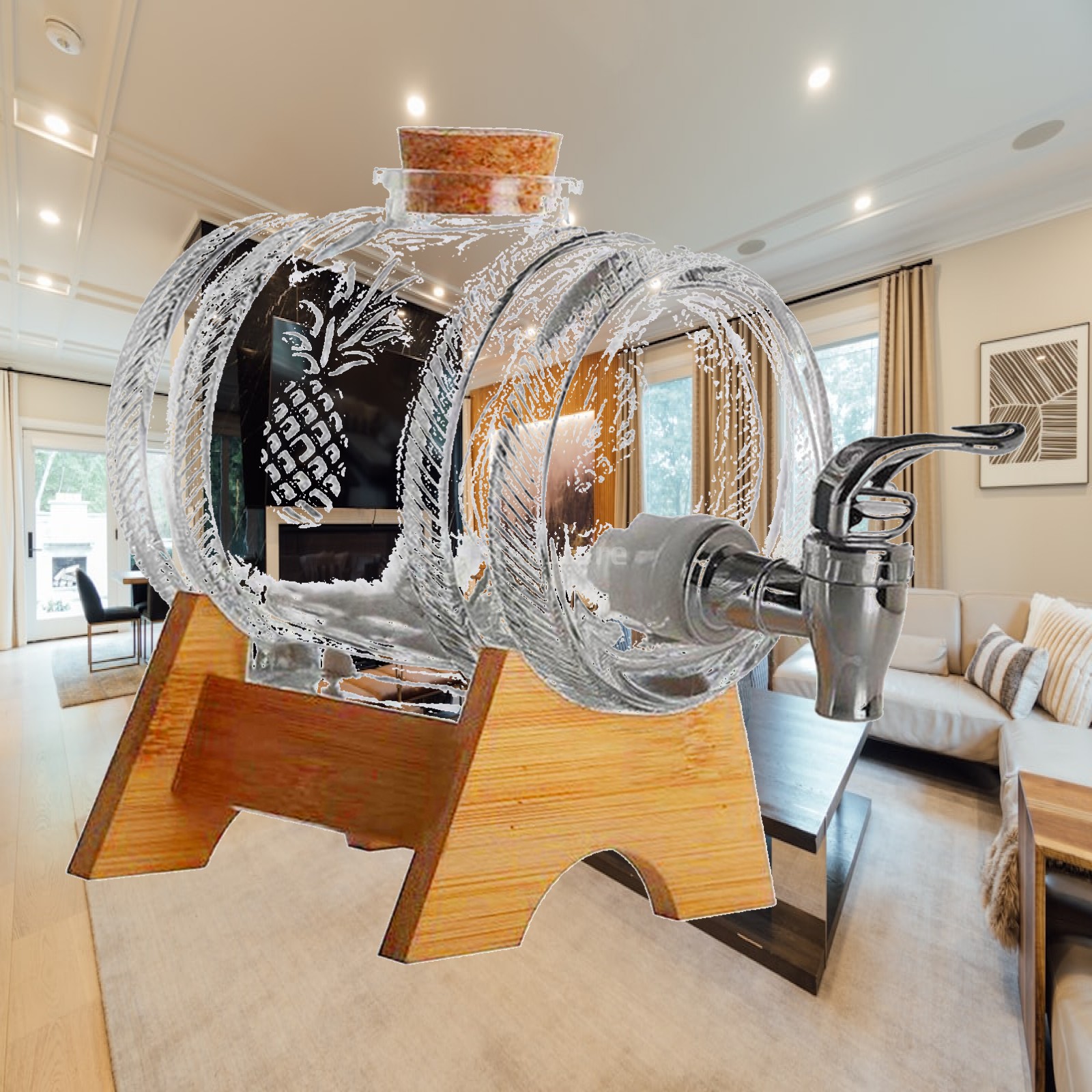 Wine Beer Spirits - Distributeur en verre haut de gamme