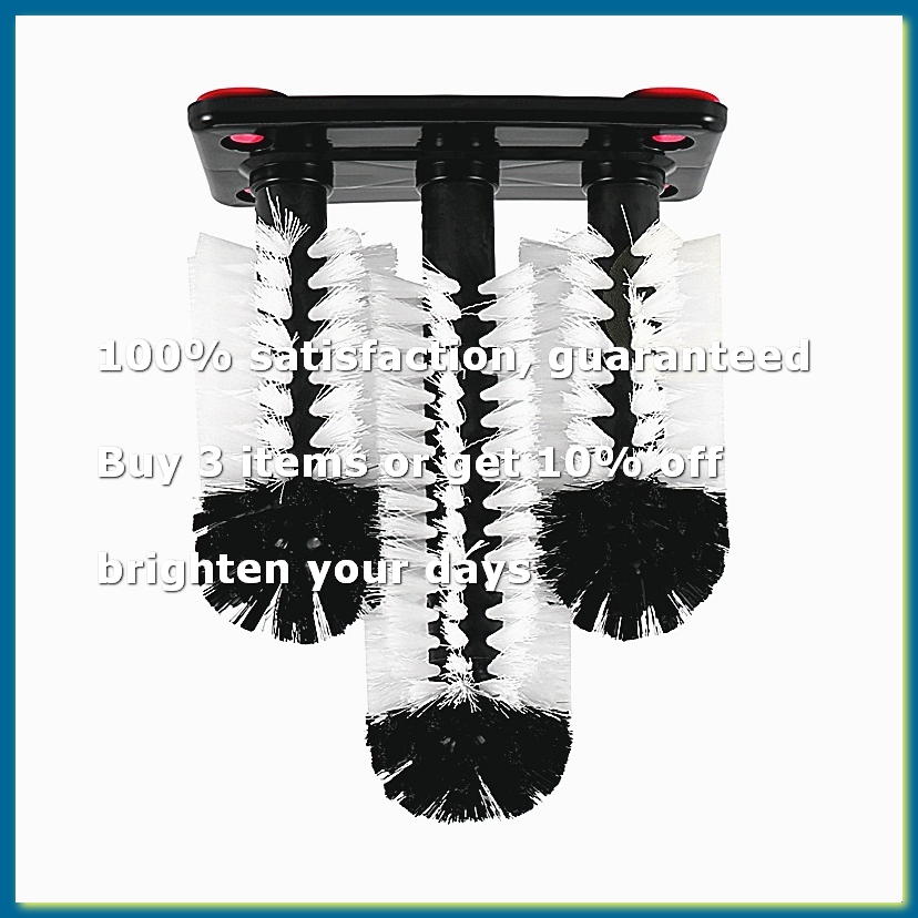 Wine & Beer Shop - Lave-verres à 3 brosses avec base