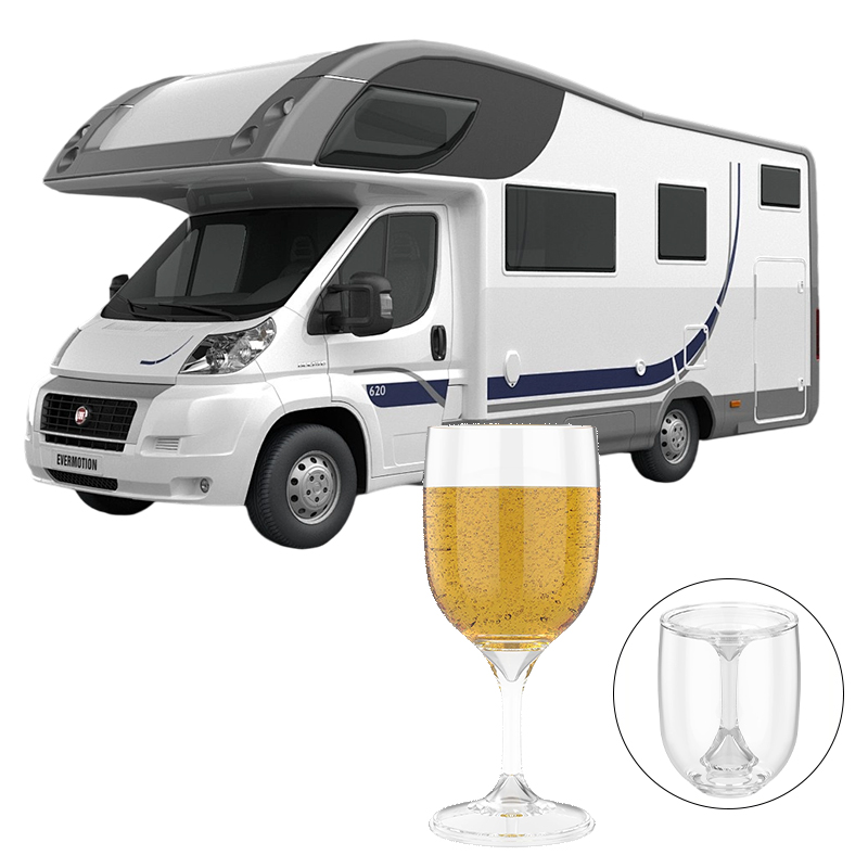 Wine & Beer Shop - Verre à vin Portable pour camping-car,