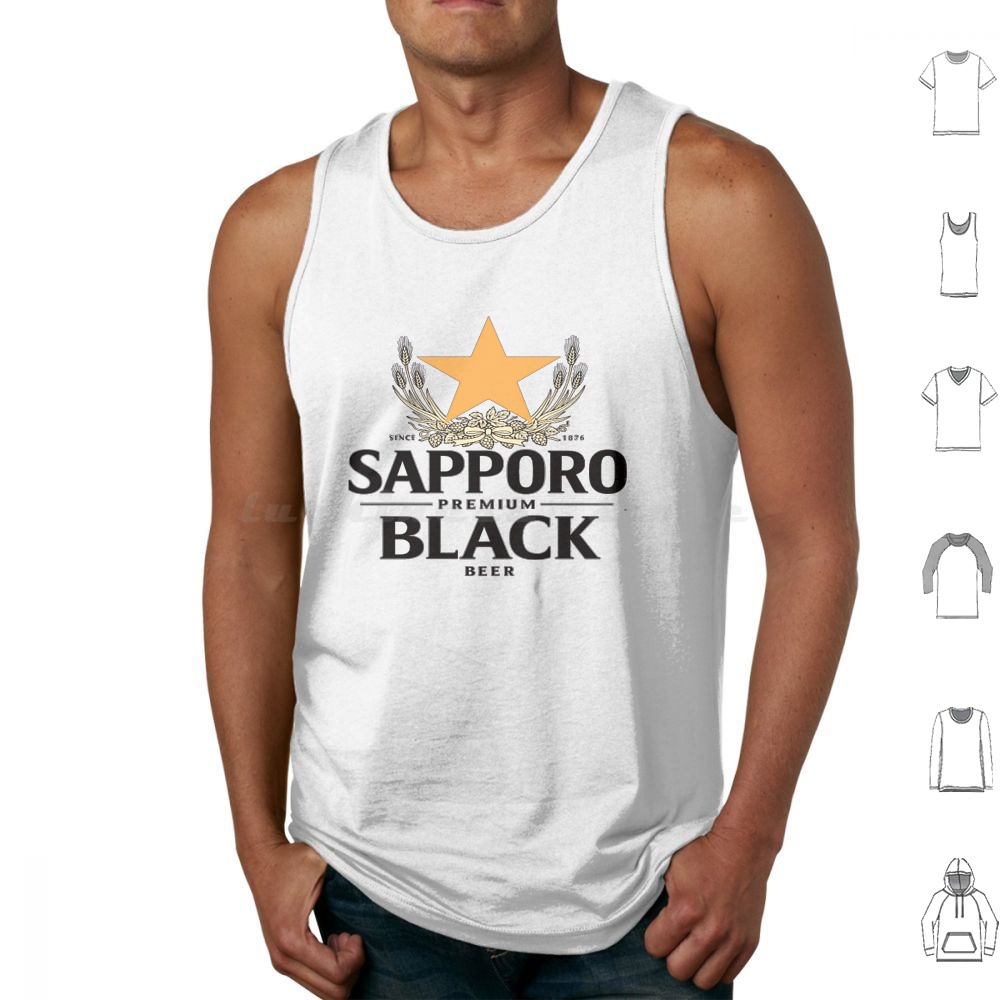 Wine Beer Rum - Sapporo Malt Tank Tops Vest Sleeveless