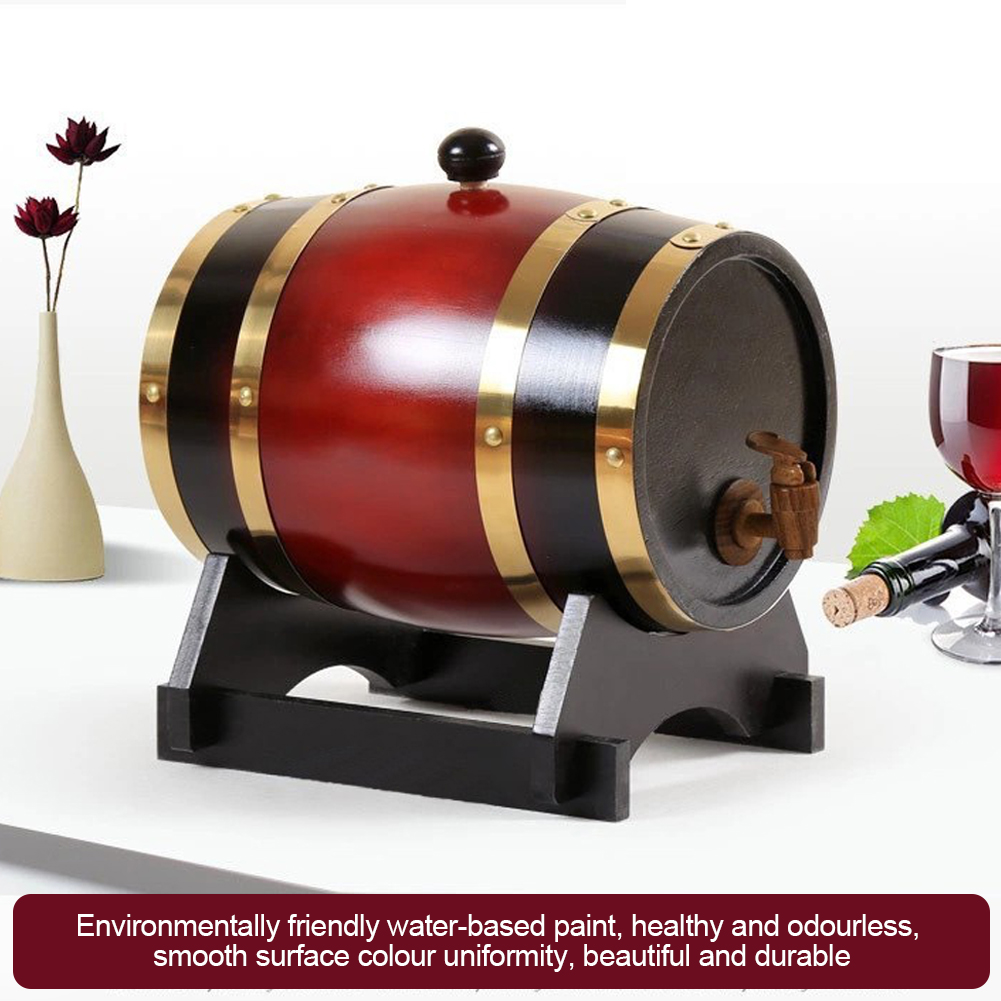 Wine Beer Rum - Baril à vin 3L avec robinet