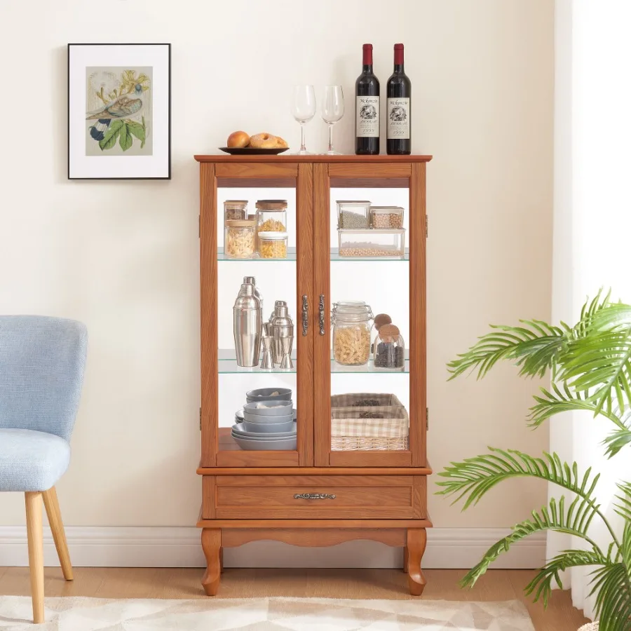 Wine & Beer Shop - Vitrine en verre éclairée, armoire à