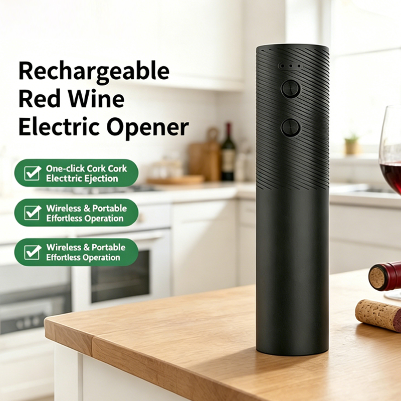Wine Opener Electric - Ouvre-bouteille électrique rechargeable, tire-bouchon automatique, ouverture