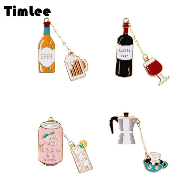Wine X Beer - Broches X155 en forme de machine