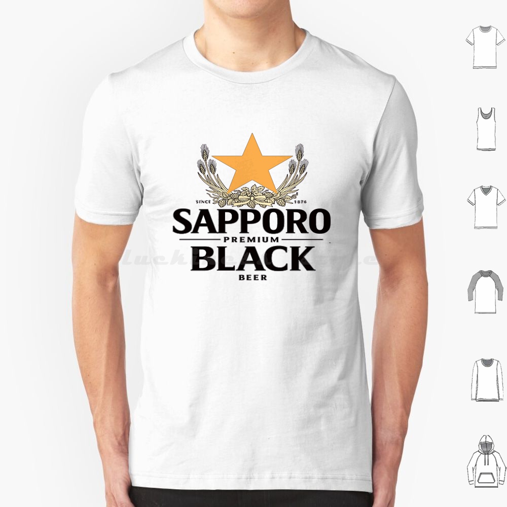 Wine Beer Rum - T-shirt Sapporo Malt 6XL en coton,