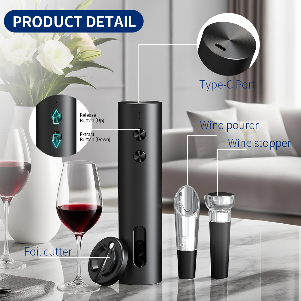 Ensemble ouvre-bouteille élect - Wine Opener Electric avis et prix