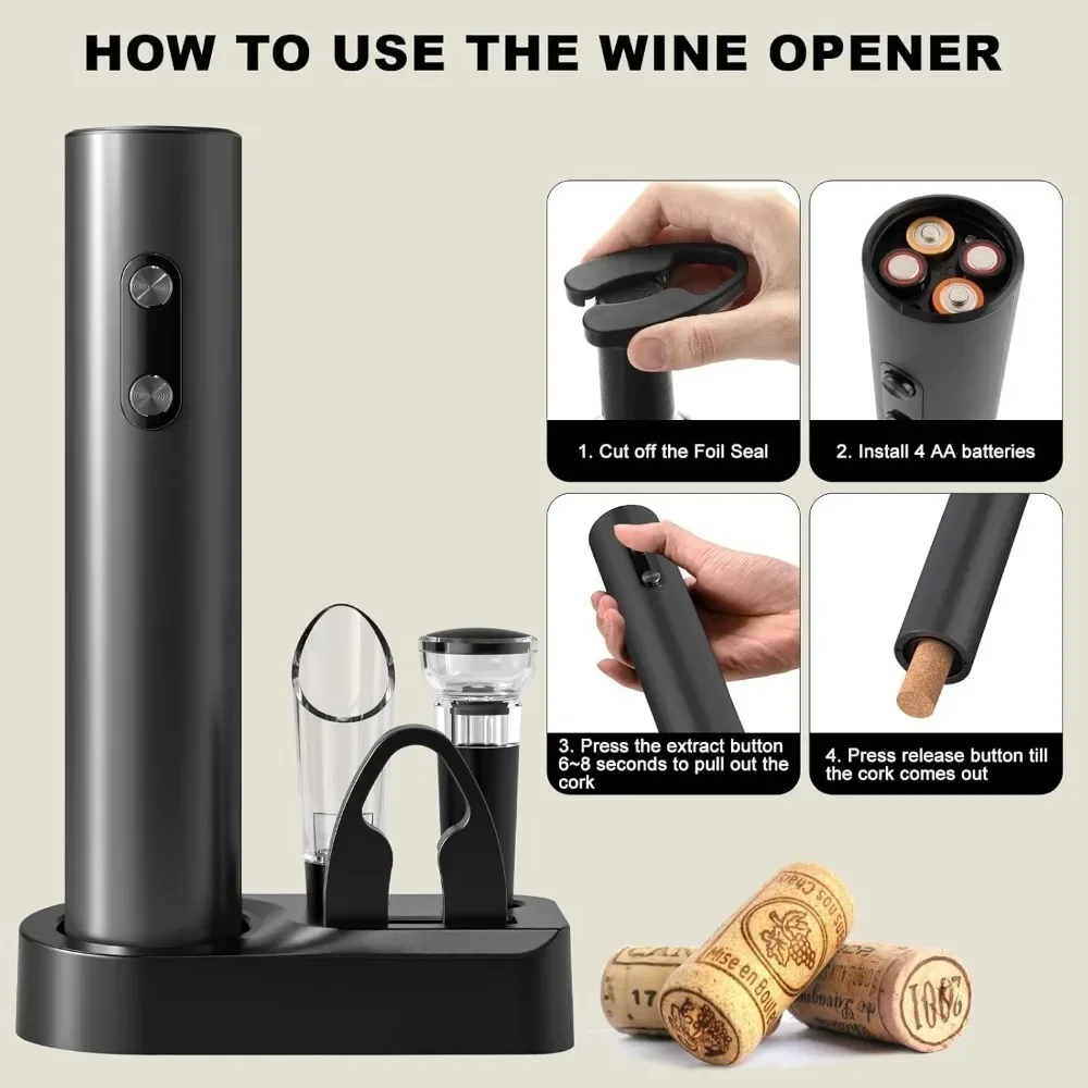 Ensemble d'ouvre-bouteille de  - Wine Opener Electric avis et prix