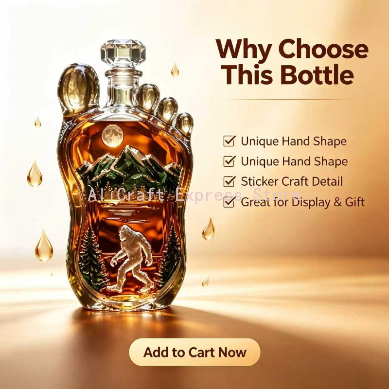 Carafe à whisky empreinte de p - Wine Beer And Spirits avis et prix