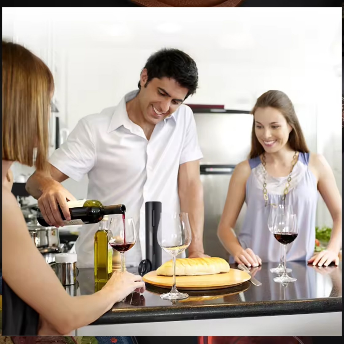 Ouvre-bouteille de vin électri - Wine Opener Electric avis et prix