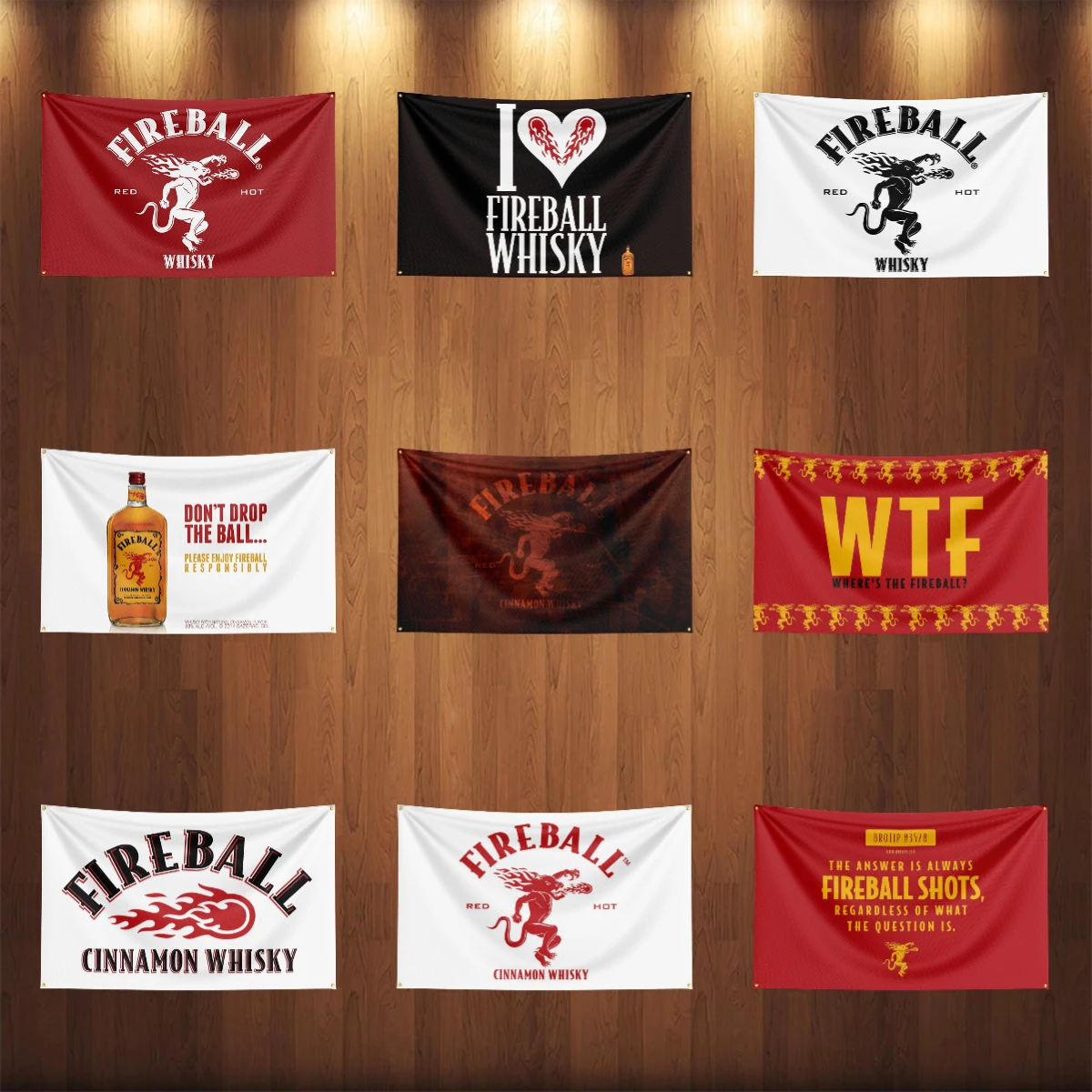 Drapeau de boules de whisky-f- - Wine Beer Rum avis et prix