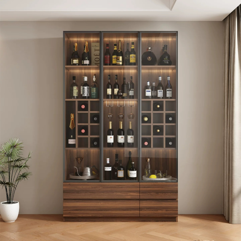 Meubles de salon : vitrines en - Wine & Beer Shop avis et prix