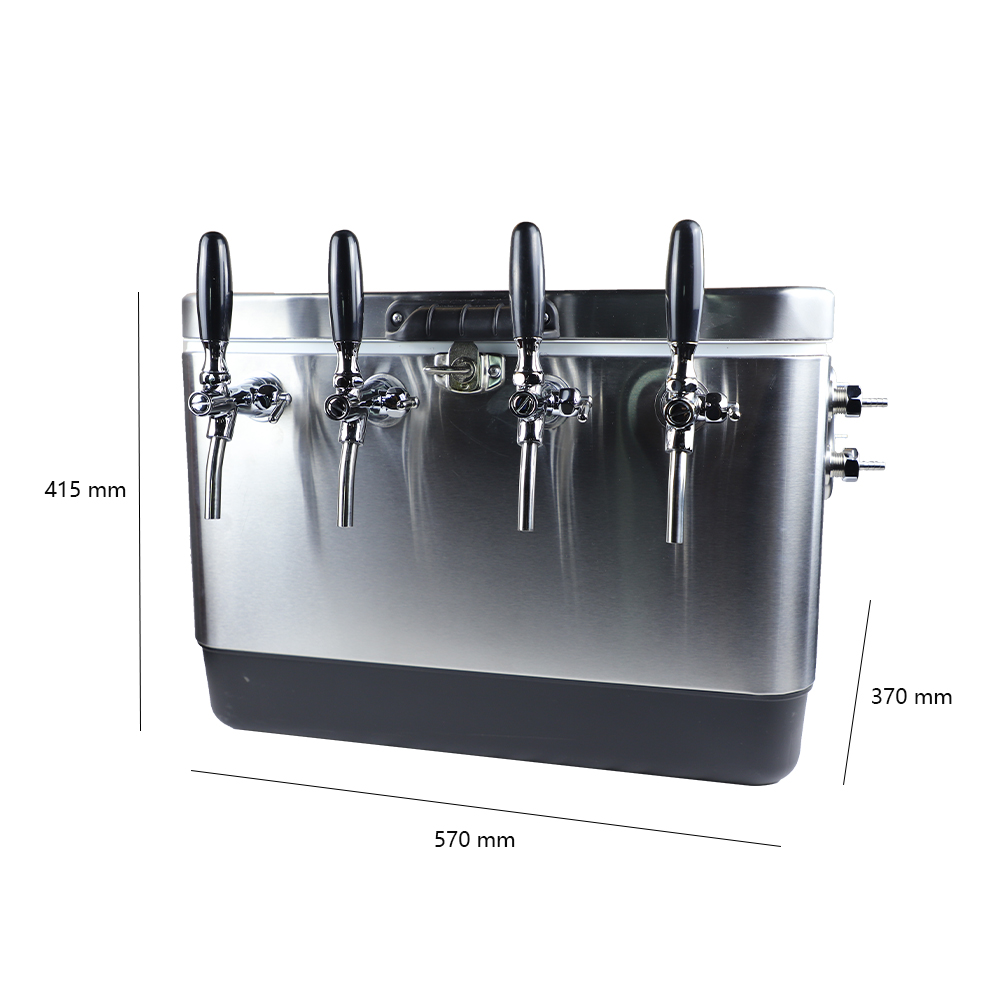 Glacière portable en acier ino - Wine X Beer avis et prix