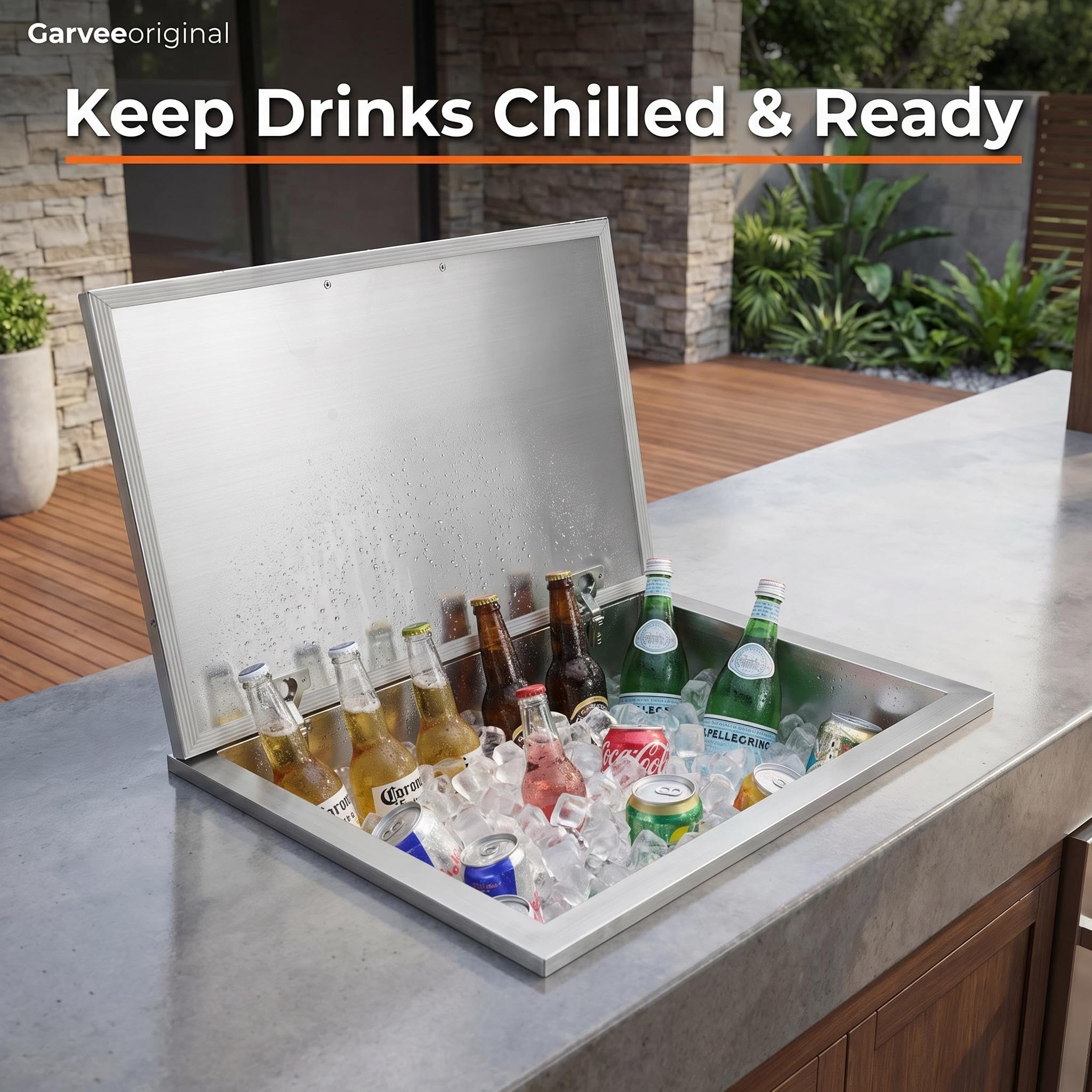Glacière à glace en acier inox - Wine X Beer avis et prix