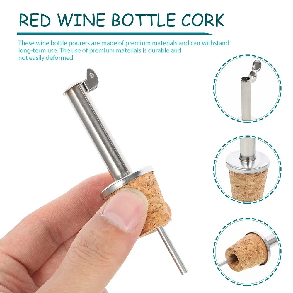 Verseur de vin rouge en liège, - Wine Beer Spirits avis et prix