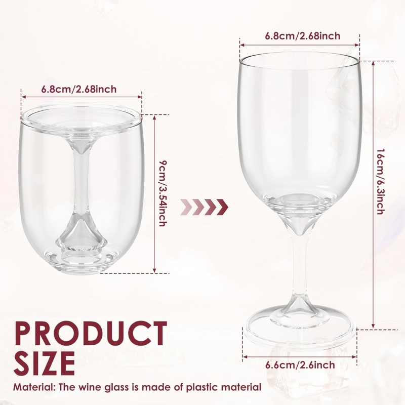 Verre à vin pliant Transparent - Wine & Beer Shop avis et prix