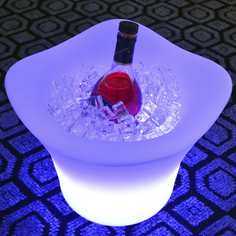 Seau à glace lumineux LED Anti - Wine Beer Cooler Direct avis et prix