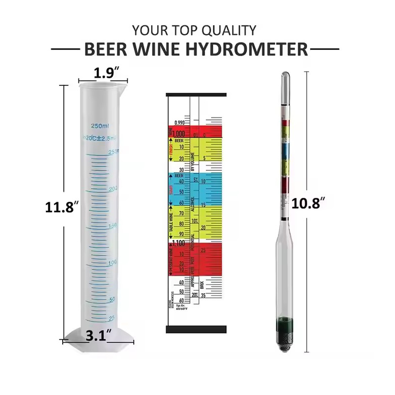Testeur d'hydromètre et boutei - Wine Beer And Mead avis et prix
