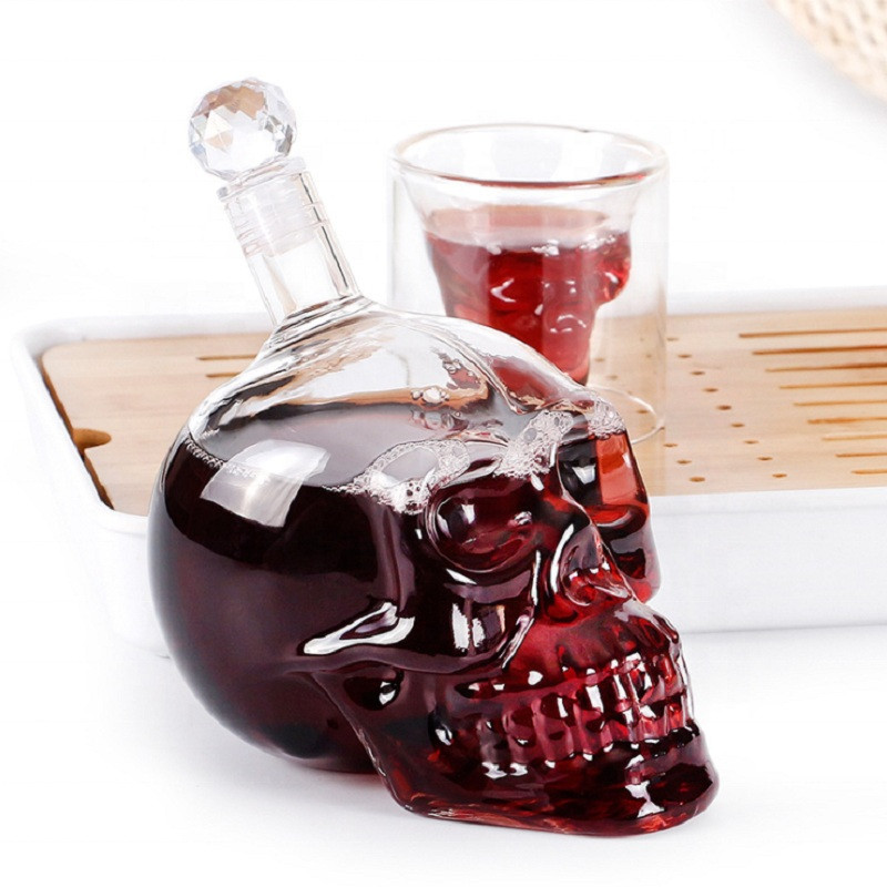 Décanteur tête de mort créatif - Wine Beer Spirits avis et prix