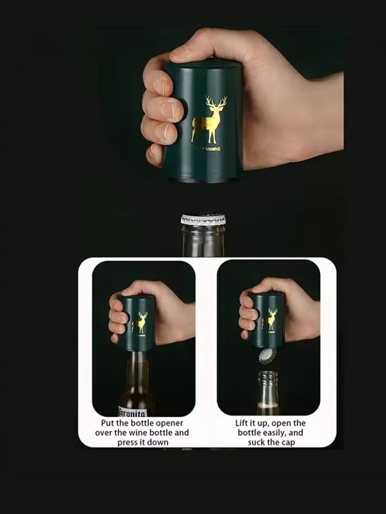 Ouvre-bouteille de bière autom - Wine Opener Electric avis et prix