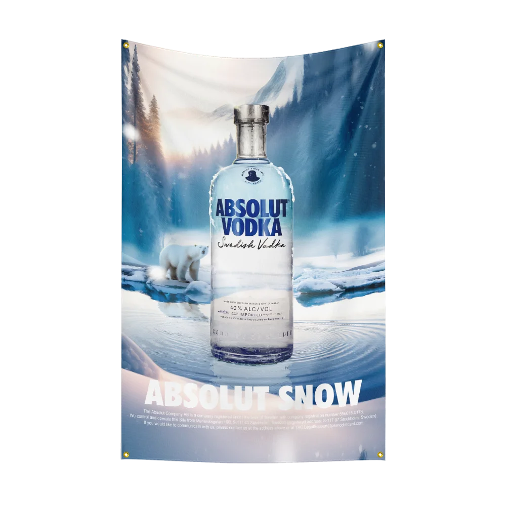 Drapeau de Vodkas A-Absolut 3  - Wine Beer Rum avis et prix