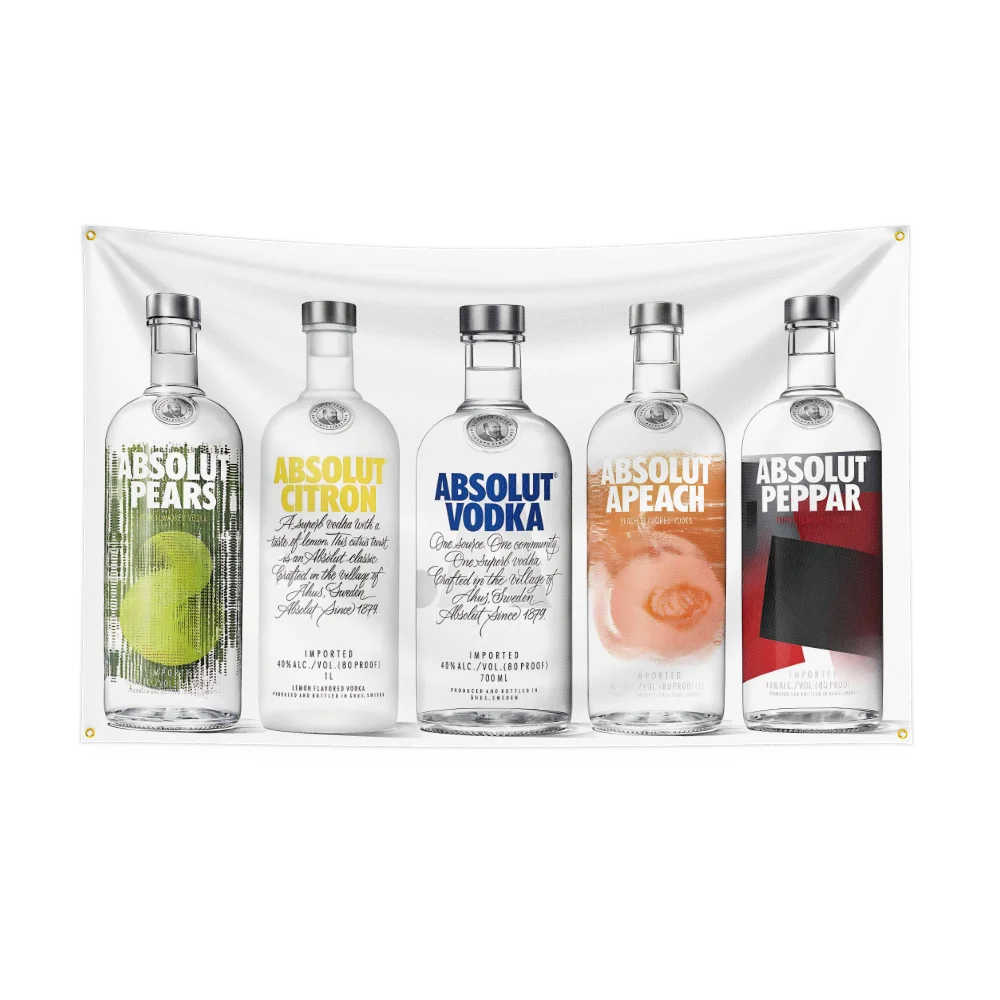 Drapeau de Vodkas A-Absolut 3  - Wine Beer Rum avis et prix