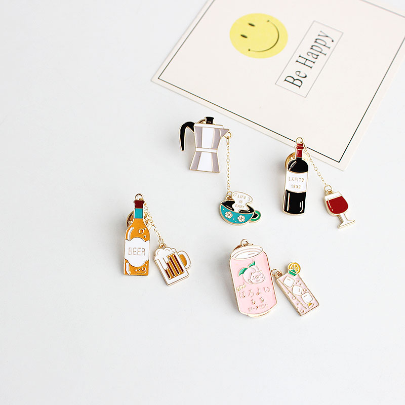 Broches X155 en forme de machi - Wine X Beer avis et prix