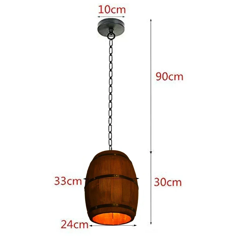 Lampe rustique vintage, lustre - Wine & Beer Shop avis et prix
