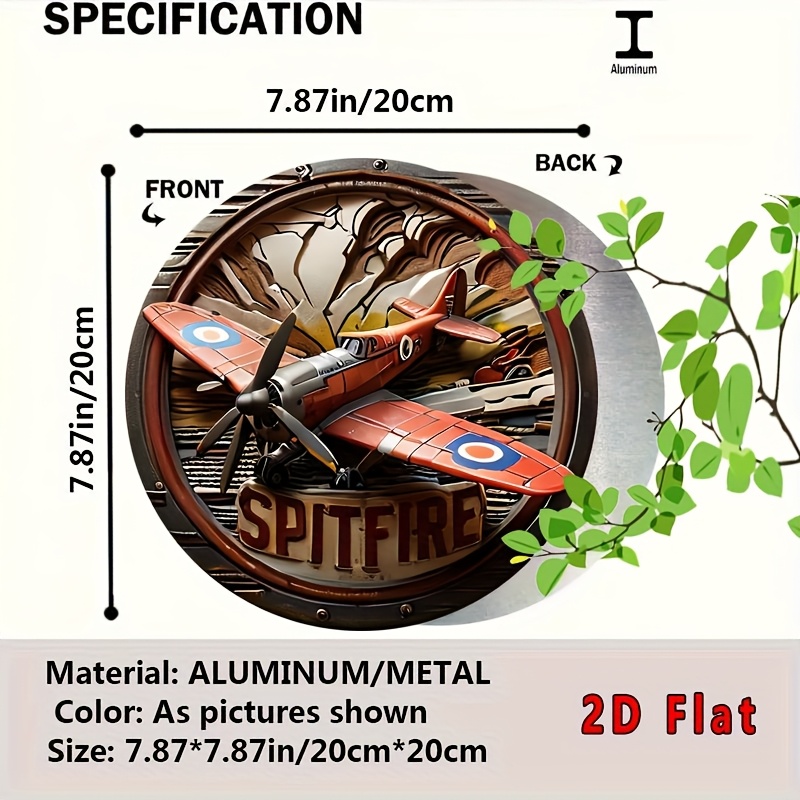 Panneau mural plat 2D en alumi - Wine Tag Label avis et prix