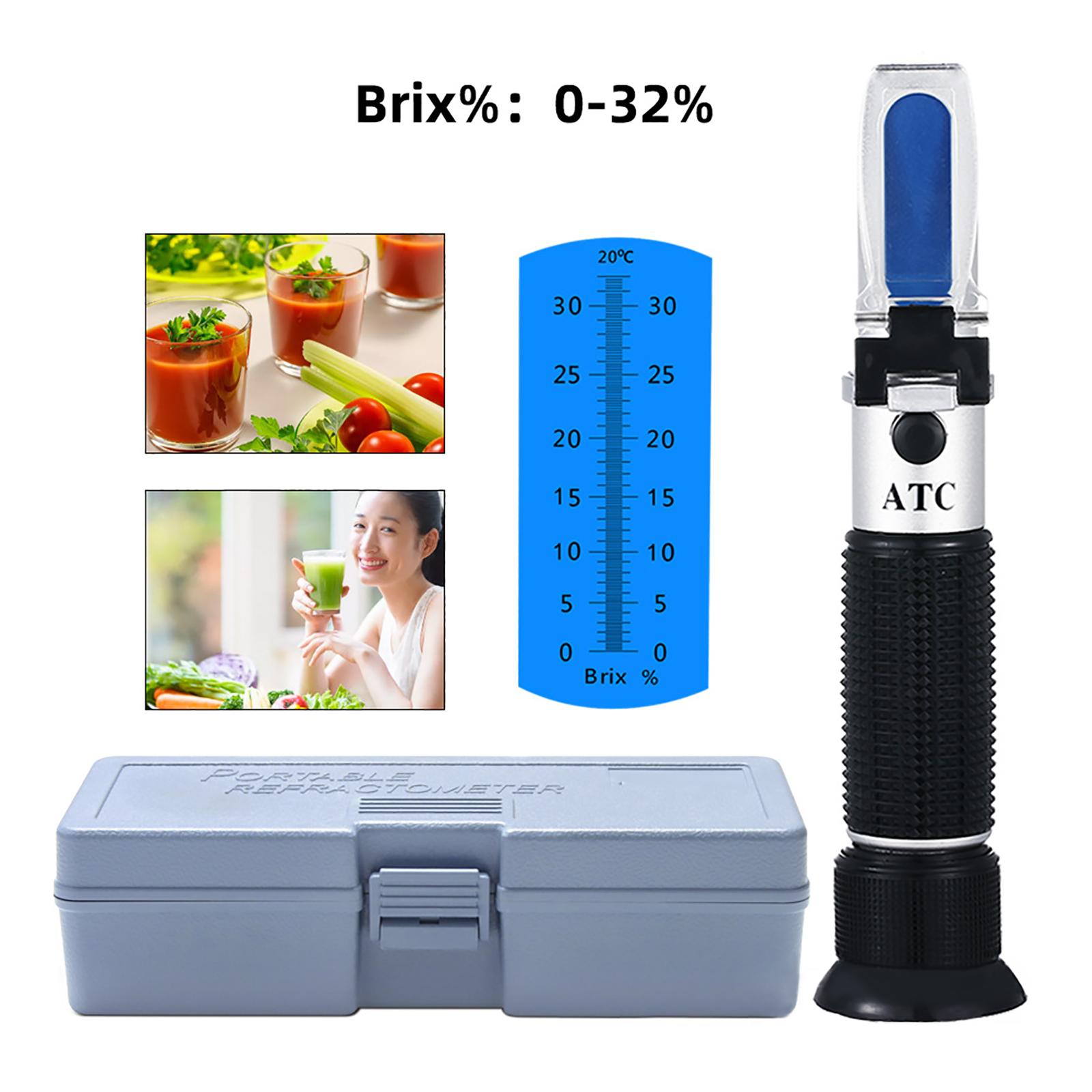 Réfractomètre Brix avec ATC, t - Wine X Beer avis et prix