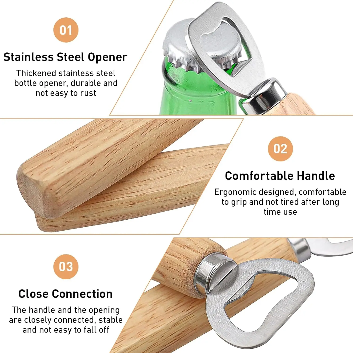 Ouvre-bouteille en bois, ouvre - Wine Beer Spirits avis et prix