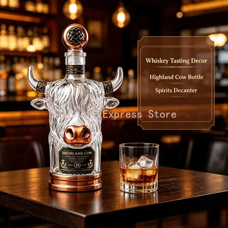 Carafe à whisky en cristal 3D  - Wine Beer And Spirits avis et prix