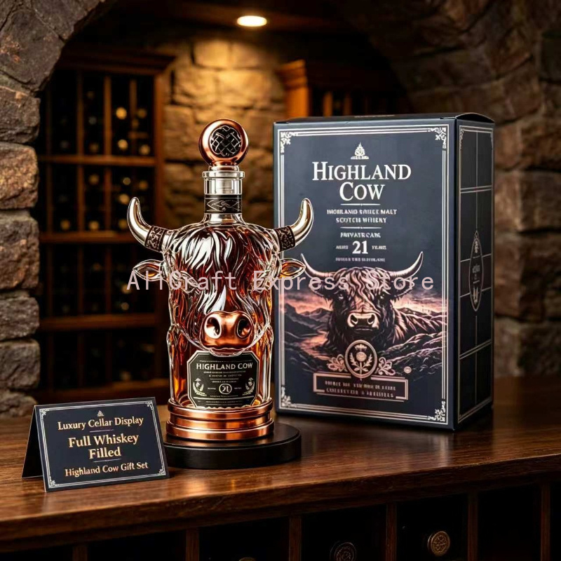 Carafe à whisky en cristal 3D  - Wine Beer And Spirits avis et prix
